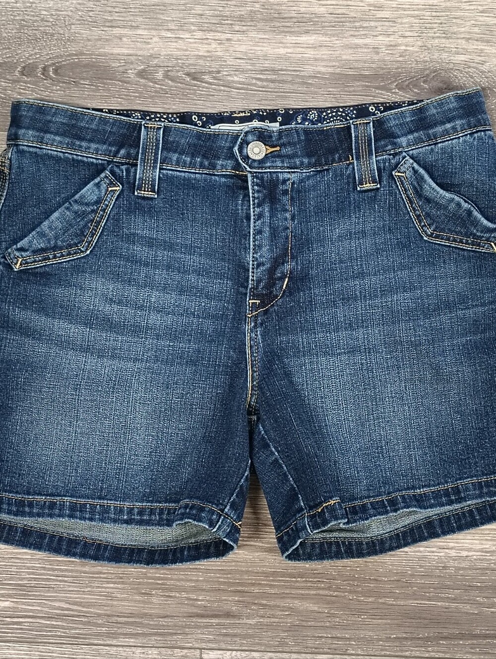Levi's Blue Denim Jean Shorts